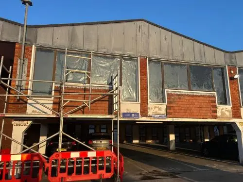 Renovation of existing commercial elevations