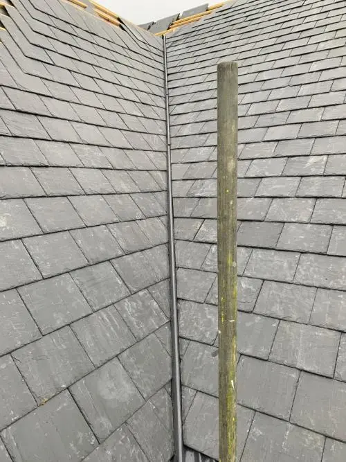 Slate roof replacement