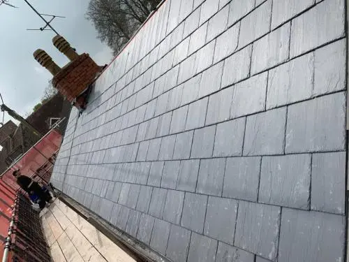 Re-roof slate 12 x 24 welsh slates