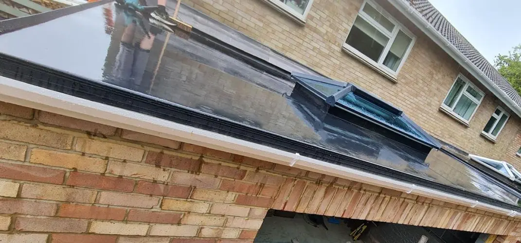 Home extension flat roofing