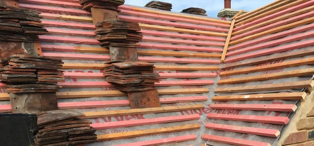 Repairs to tiled roofs